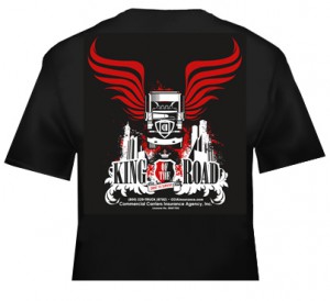 King of the Road t-shirt